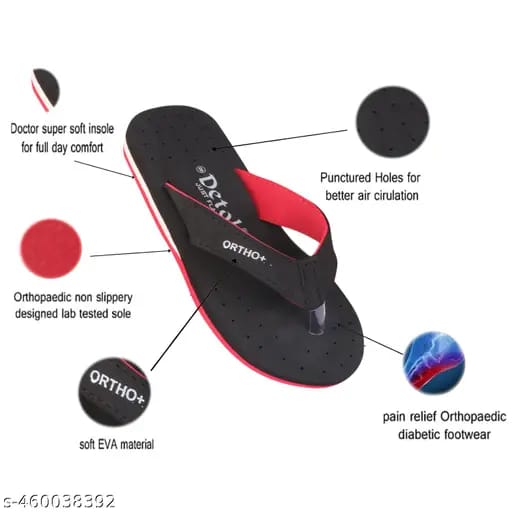 ORTHO COMFORT LIGHT WEIGHT SLIPPERS BY DOCTOR ORTHO PLUS